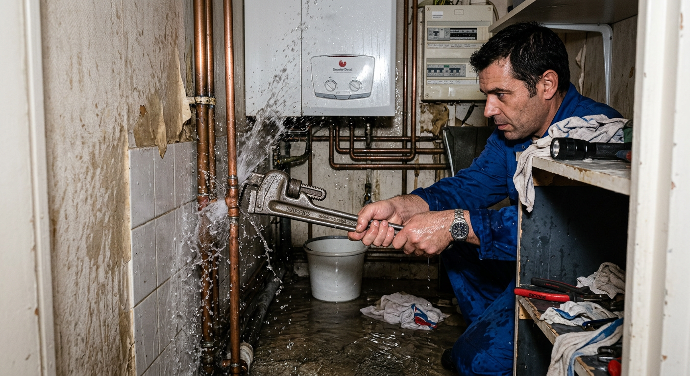 réparation urgente fuite eau pavillon Vert-Saint-Denis